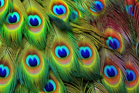 peacock feather background