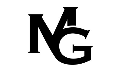 logo letter initial MG monogram