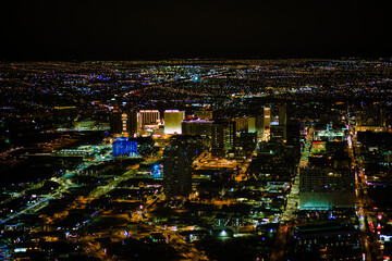 Fototapeta na wymiar LAs Vegas von Oben