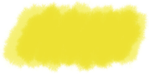 Obraz na płótnie Canvas yellow paint brush