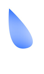 water drop geometric pattern symbol
