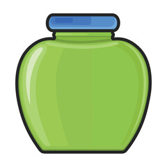 Abacus vector color icon. Vector illustration tool for counting on white background. Isolated color illustration icon of abacus, .