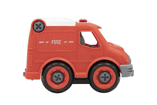generic toy red fire truck for kids
