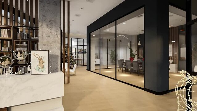 local comercial de oficinas con dise&ntilde;o moderno 