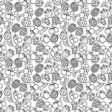 Writing Pattern Berry