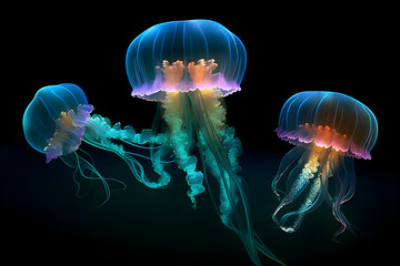 Neon Jellyfish, Generative AI