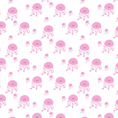 Jellyfish background for banner design.