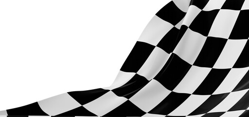 Obraz premium Checkered flag, race flag background