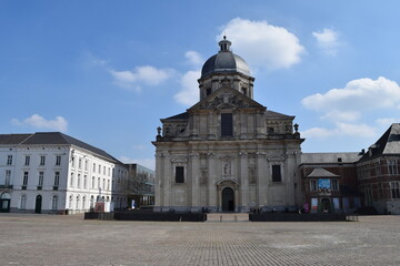 Fototapeta na wymiar Saint Peter's Abbey in Ghent; Belgium; Flanders