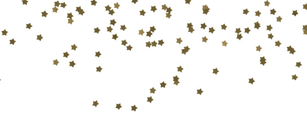 Obraz premium Drifting Christmas Stardust: Captivating 3D Illustration of Descending Stardust Particles for the Holidays