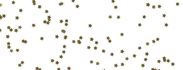 Naklejka na ściany i meble Starlit Christmas Plummet: Spectacular 3D Illustration Showcasing Descending Holiday Star Clusters