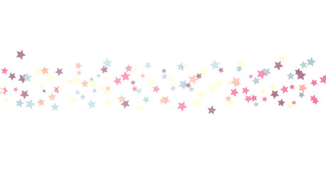 colorful abstract modern 3d stars - png transparent