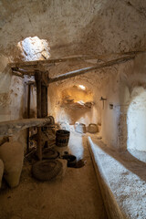 Guellala underground oil mill - Djerba, southern Tunisia