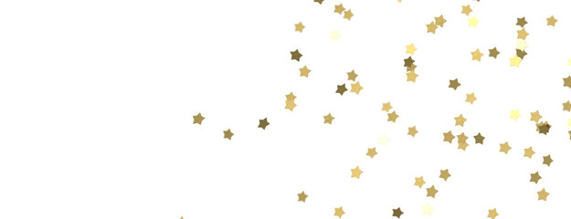 Plummeting Christmas Sparkles: Captivating 3D Illustration of Descending Holiday Star Glitters