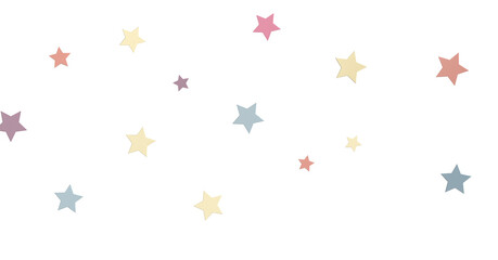 XMAS colored stars -