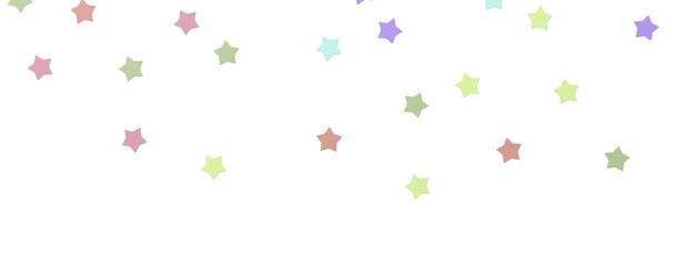 XMAS Stars - colored stars -