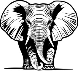 Obraz premium elephant vector