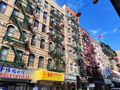 Quartier chinois, New-York, USA