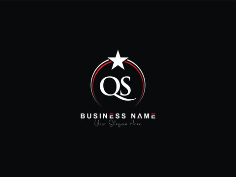 QS, q&s qs Luxury Letter Logo and Star Design For Your Business