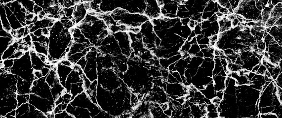 Black white marble vector background. Hand drawn dark grunge texture. Old stone surface. Dirty monochrome backdrop for design. Abstract template for cards, poster or cover design. Marbled tile.