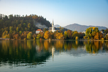 Obraz premium AFTERNOON IN BLED