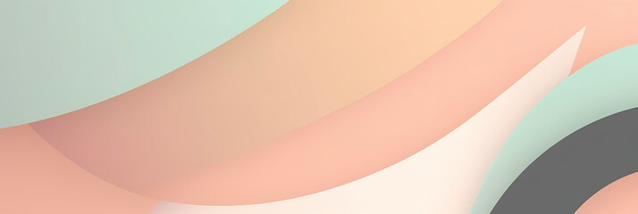 Pastel Dreamscape: Abstract Wallpaper with Delicate Hues. Generated AI