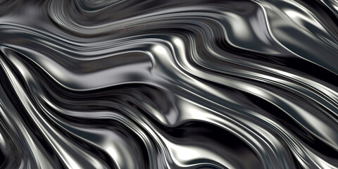 glam metal texture background, chromed texture liquid metal. Generated AI