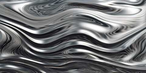 glam metal texture background, chromed texture liquid metal. Generated AI