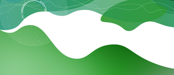 Liquid abstract banner design. Modern Graphic Template Banner pattern for social media and web sites