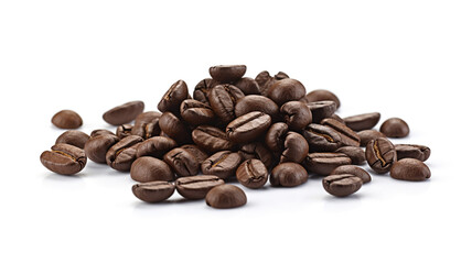 Naklejka premium Coffee bean isolated on white