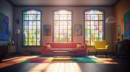 Whimsical Wonders: A Pixar-inspired 3D Living Room of Joy and Imagination 4. Generative AI
