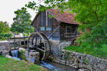 An old traditional water mill