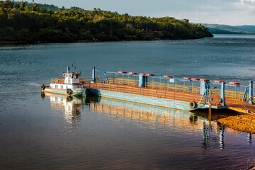 Boat on the river