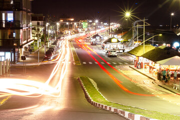 Traffic in the city of Torres/RS