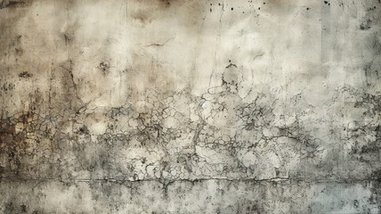 old and grunge wall texture - generative AI, AI generated