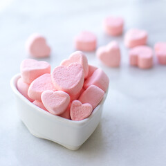 Chocolate Cocoa Bombs with Heart-shapped Marshmallows