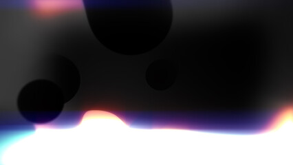 fashion purple transparent liquid meta spheres with intensive shine - abstract 3D rendering