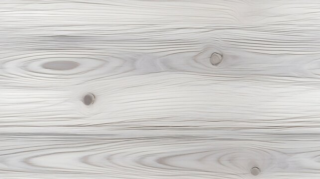 Seamless Pattern Background - Design of a white painted 3D wood pattern texture - Generative AI