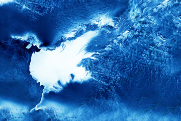 Antarctica, view from space. Elements of this image furnishing NASA.