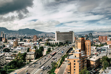 Fototapeta na wymiar Bogota, ciudad