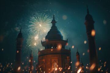 Renewal and Blessings: Embracing the Islamic New Year with Gratitude and Hope. AI Generated