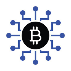 Bitcoin Cryptocurrency Icon