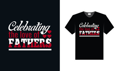 Fototapeta premium BEST TYPOGRAPHY T SHIRT DESIGN FOR FATHER'S DAY SPECIAL