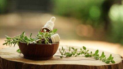 Aromatherapy - oregano essential oil 