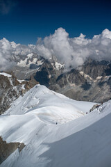 Alpy francuskie, okolice masywu Mont Blanc