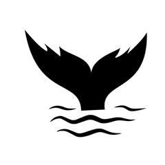 Dolphin tail icon