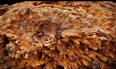  a close up of a tree trunk with a black background and a black background with a white border and a black background with a black border.  generative ai