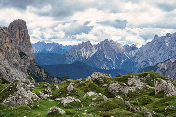 Tre Cime Di Lavaredo national park, Italia, Dolomites