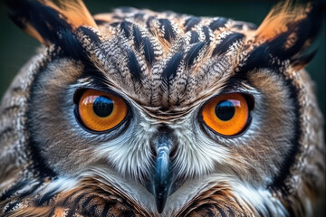 Wise Owl - obrazy, fototapety, plakaty