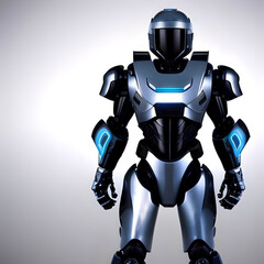 robot cyborg AI Generative